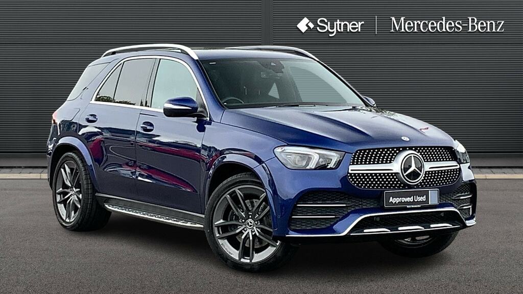 Mercedes-Benz GLE Class Gle 350D 4Matic Amg Line Prem 9G-tronic 7 St Blue
