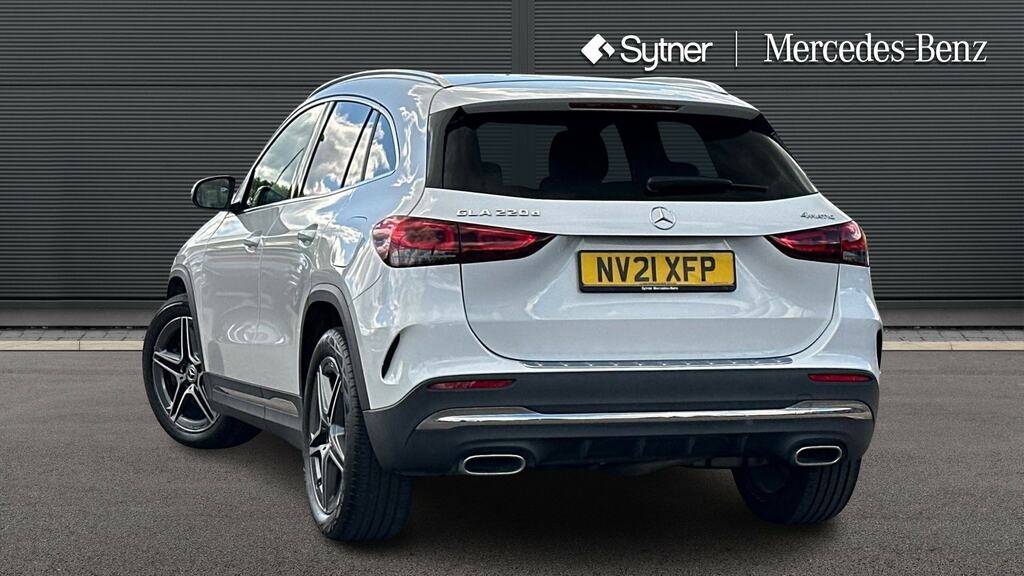 Mercedes-Benz GLA Class Gla 220D 4Matic Amg Line NV21XFP White #2