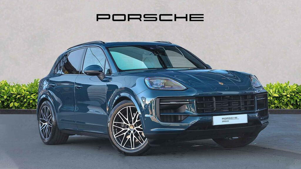 Porsche Cayenne E-hybrid Tiptronic S Blue