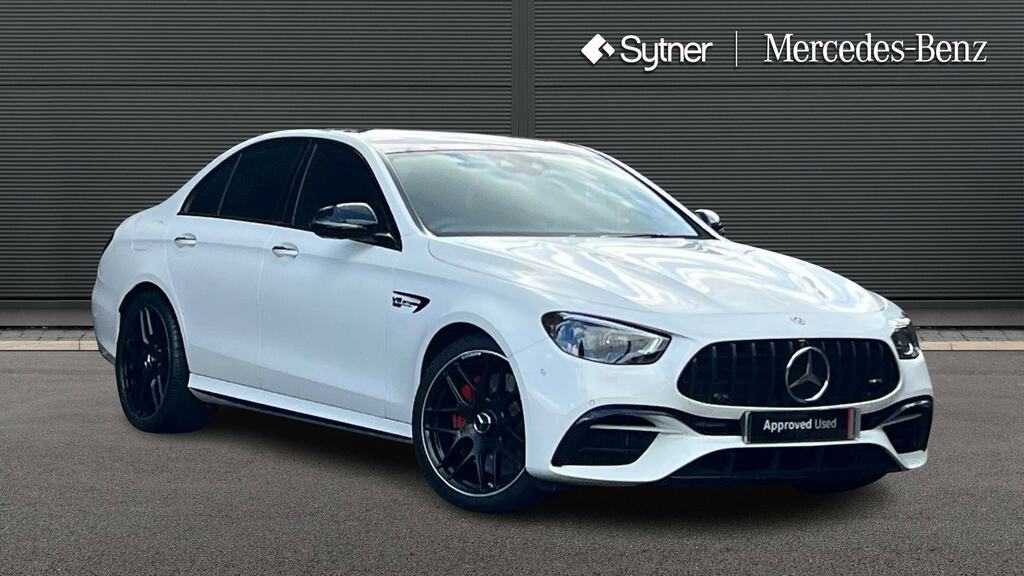 Mercedes-Benz E Class E63 S 4Matic Night Edition Prem Tct White