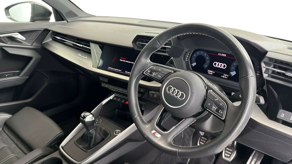 Audi A3 35 Tfsi S Line GX73YHD Grey #6