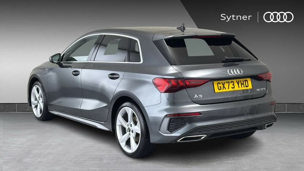 Audi A3 35 Tfsi S Line GX73YHD Grey #3