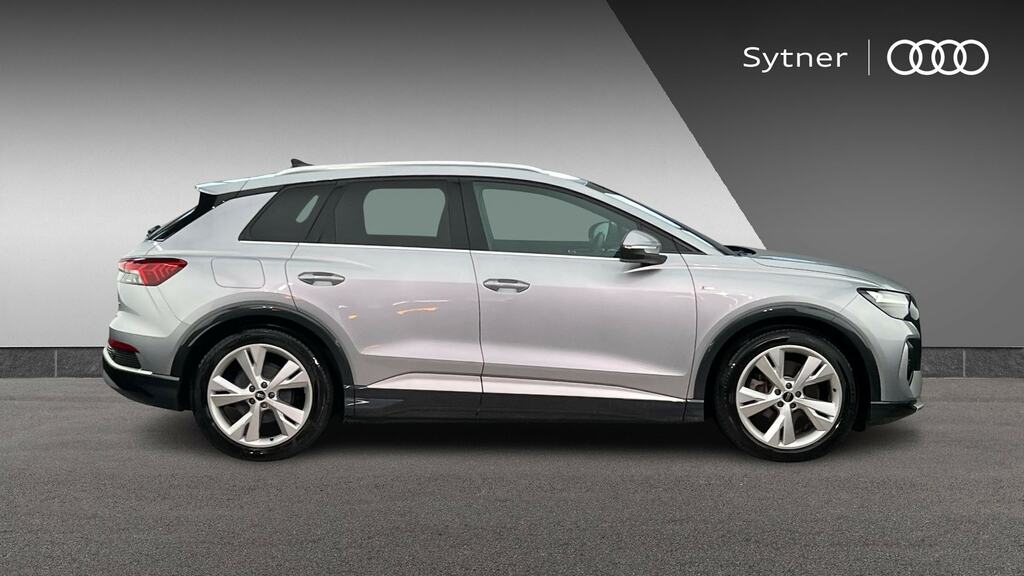 Audi Q4 E Tron 150Kw 40 82Kwh S Line LT71KVS Silver #4