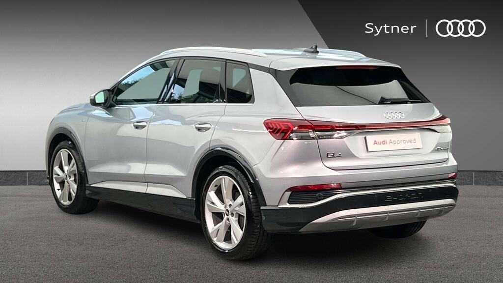 Audi Q4 E Tron 150Kw 40 82Kwh S Line LT71KVS Silver #3