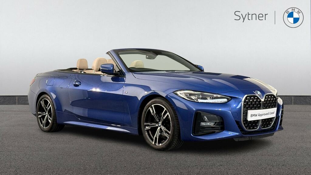 BMW 4 Series 420D Mht M Sport Step Blue #2