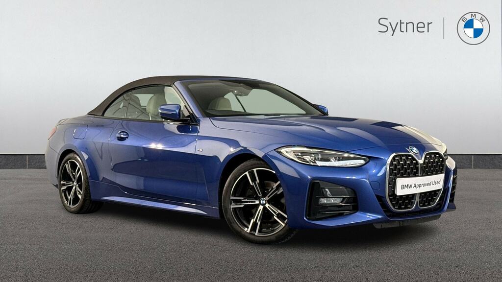 BMW 4 Series 420D Mht M Sport Step Blue