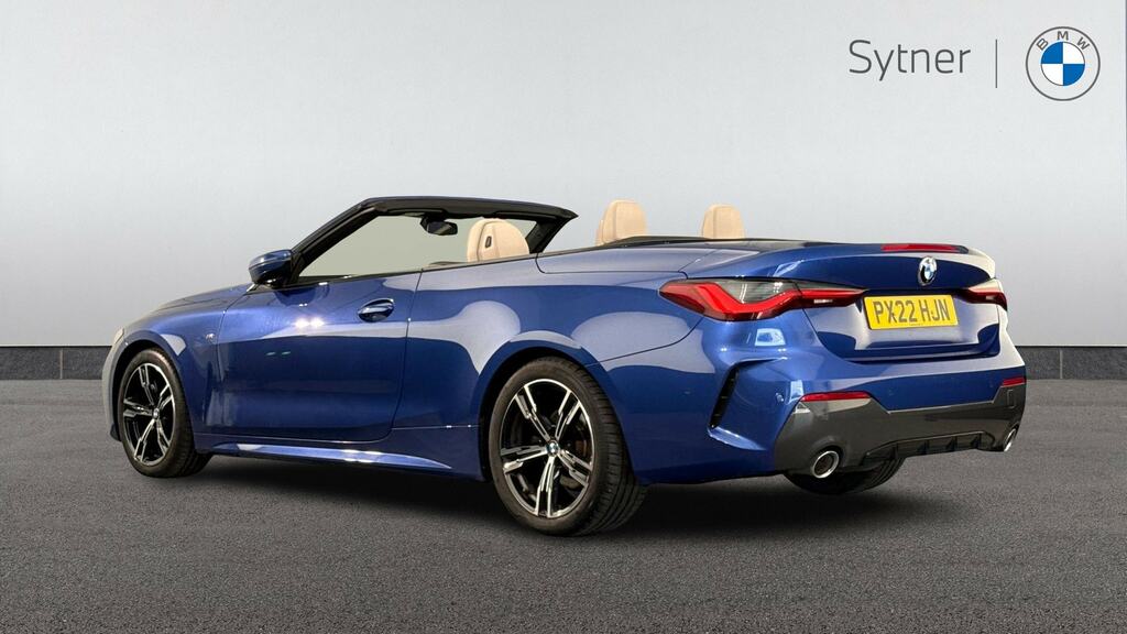 BMW 4 Series 420D Mht M Sport Step Blue #4