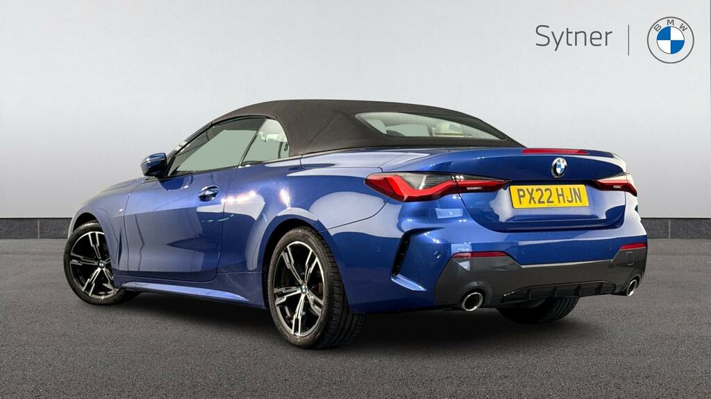 BMW 4 Series 420D Mht M Sport Step Blue #3