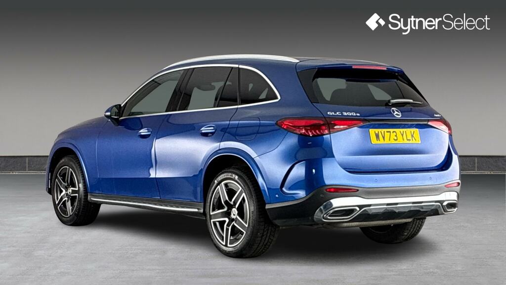 Mercedes-Benz GLC Class Glc 300E 4Matic Amg Line 9G-tronic WV73YLK Blue #2