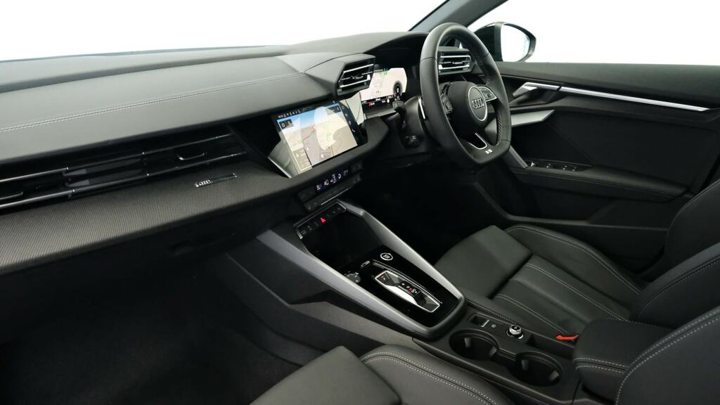 Audi A3 1.5 Tfsi 150 Black Edition S Tronic KJ25WHP Blue #2