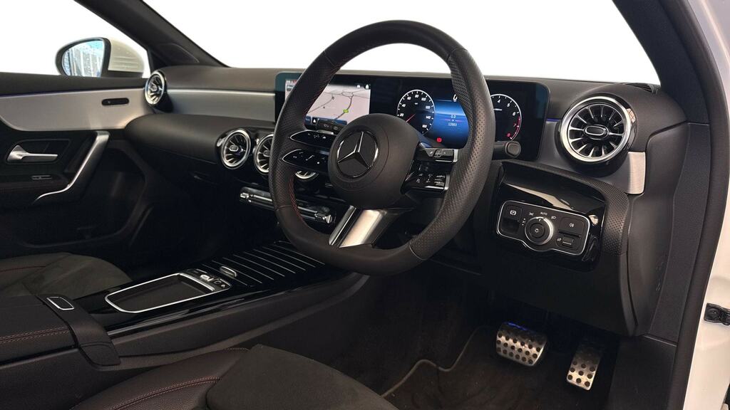 Mercedes-Benz A Class A200 Amg Line Executive YC25NDL White #3