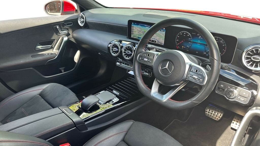 Mercedes-Benz A Class A200 Amg Line Premium Plus PX69HVT Red #3