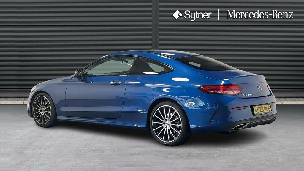 Mercedes-Benz C Class C220d Amg Line Night Ed Premium Plus 9G-tronic KU23NLG Blue #2
