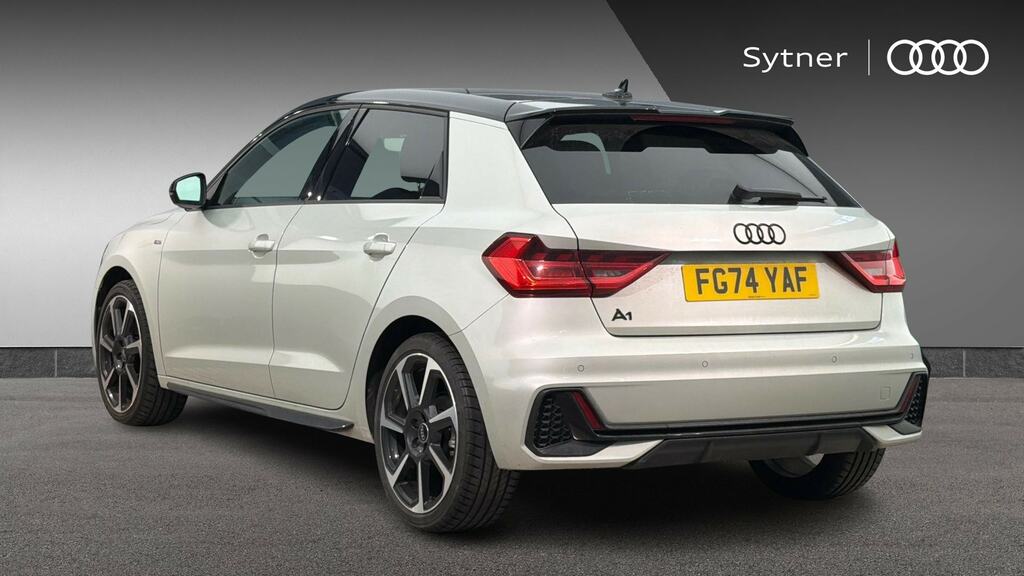 Audi A1 35 Tfsi Black Edition S Tronic FG74YAF Silver #3