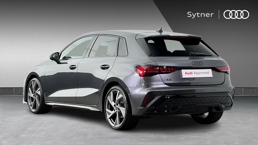 Audi A3 1.5 Tfsi 150 Black Edition S Tronic DA25VYC Grey #3
