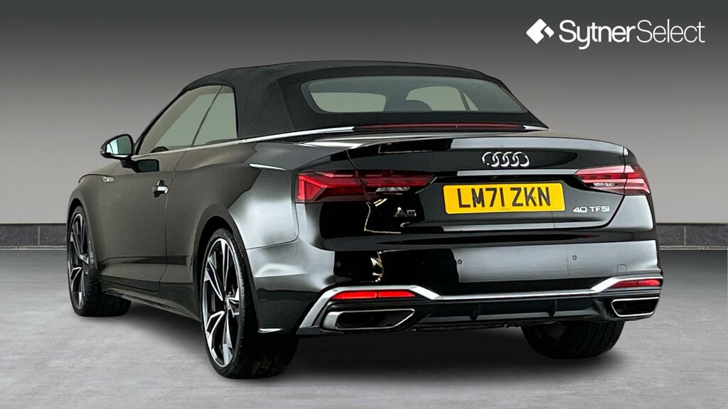 Audi A5 40 Tfsi 204 Edition 1 S Tronic Cs LM71ZKN Black #3