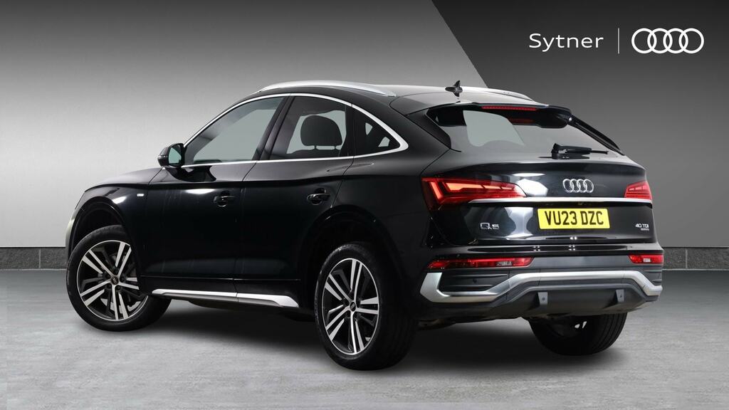 Audi Q5 40 Tdi Quattro S Line S Tronic Cs VU23DZC Black #3