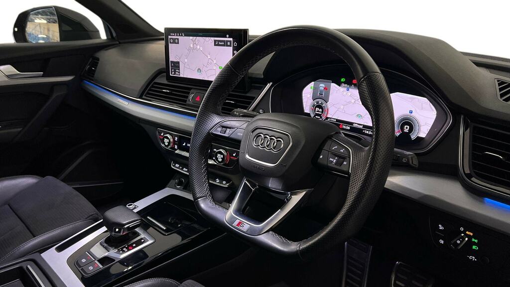 Audi Q5 40 Tdi Quattro S Line S Tronic Cs VU23DZC Black #6