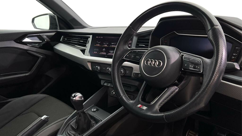 Audi A1 30 Tfsi 110 S Line Tech Pack FL73EKB Black #6