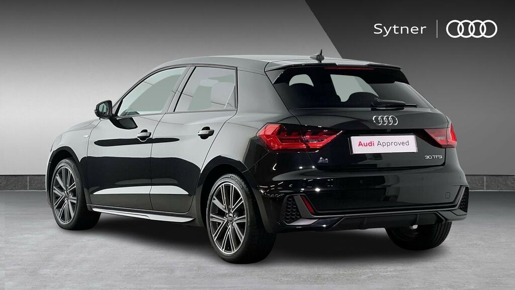 Audi A1 30 Tfsi 110 S Line Tech Pack FL73EKB Black #3