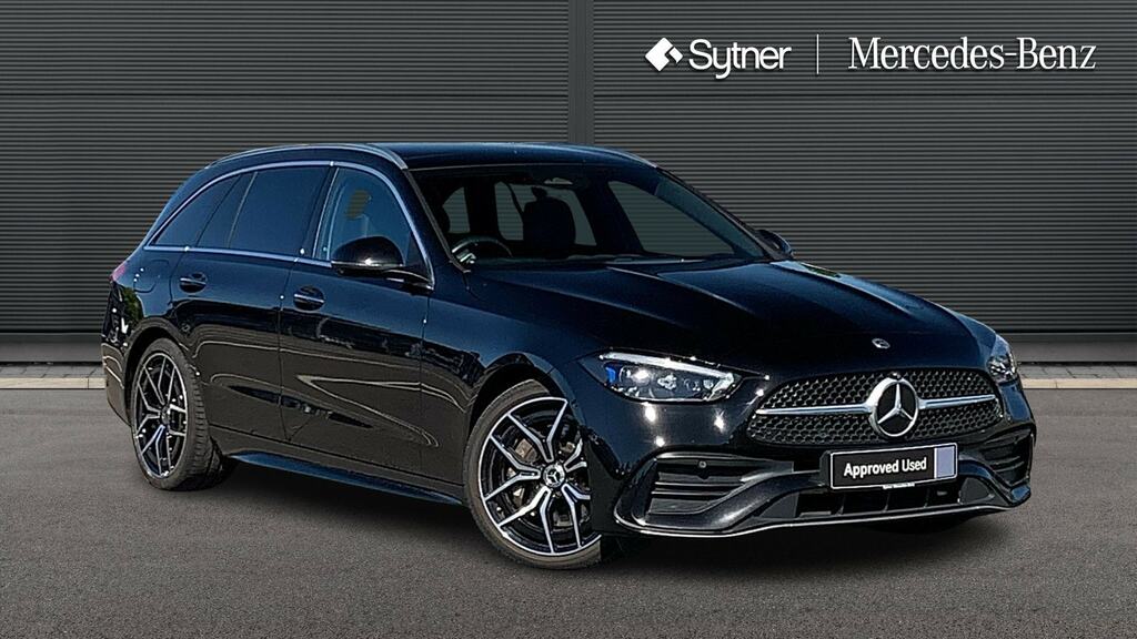Mercedes-Benz C Class C300d Amg Line Premium Plus 9G-tronic Black