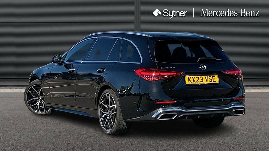 Mercedes-Benz C Class C300d Amg Line Premium Plus 9G-tronic KX23VSE Black #2