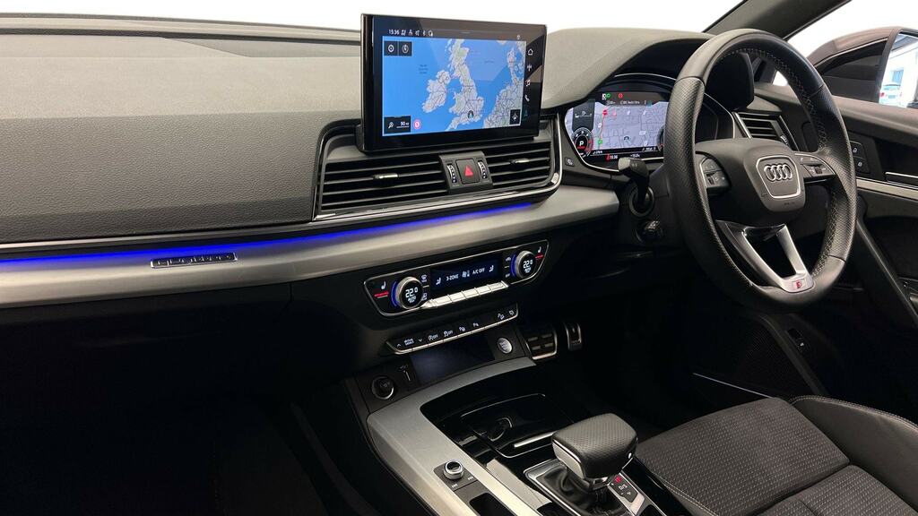 Audi Q5 40 Tdi Quattro S Line S Tronic Tech Pack KF73WPW Black #2