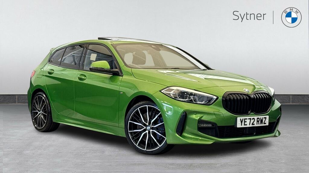 BMW 1 Series 118I 136 M Sport Step Lcppro Pk YE72RWZ Green