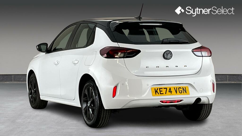 Vauxhall Corsa 1.2 Turbo Yes KE74VGN White #2