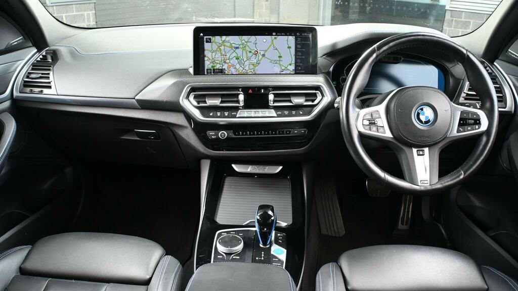 BMW iX3 210Kw M Sport Pro 80Kwh SK23WZJ Black #4
