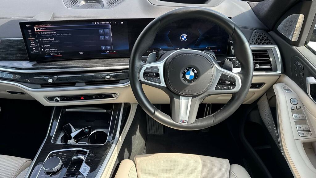 BMW X7 Xdrive40d Mht M Sport Step 6 Seat Black #5