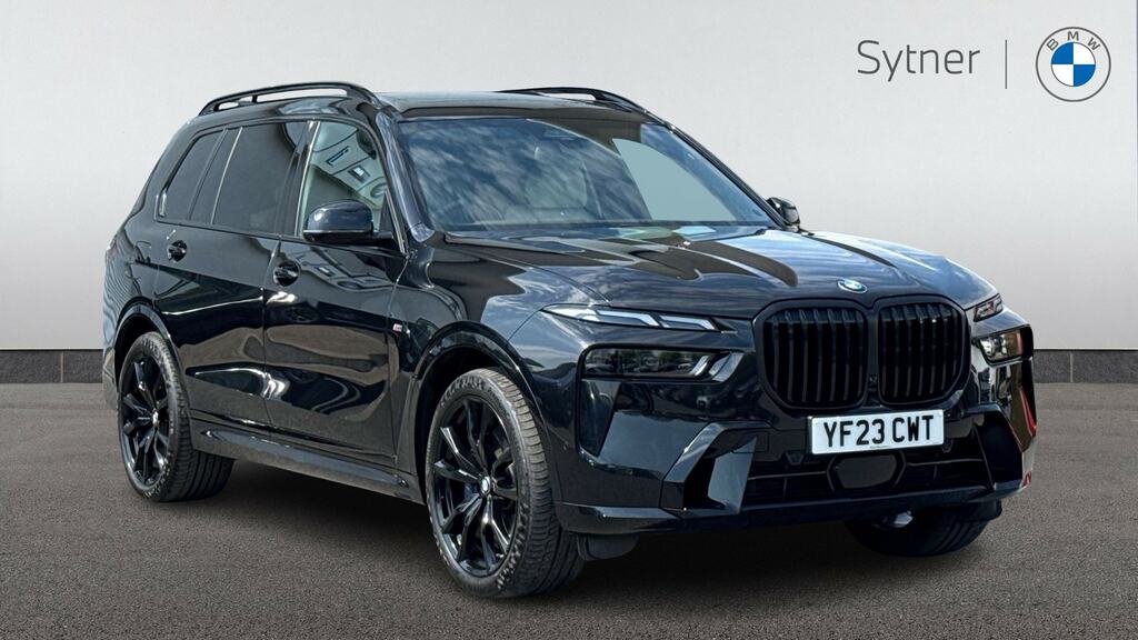 BMW X7 Xdrive40d Mht M Sport Step 6 Seat Black