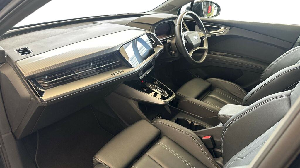 Audi Q4 E Tron 220Kw 50 Quattro 82Kwh Sport MW71FEJ Black #2