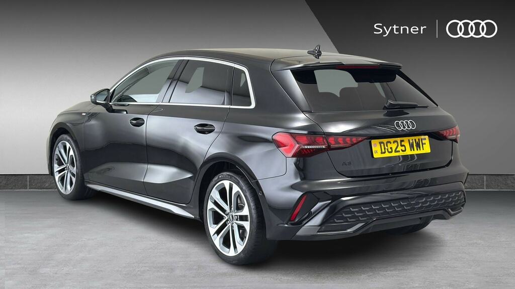Audi A3 35 Tfsi S Line S Tronic DG25WWF Black #3