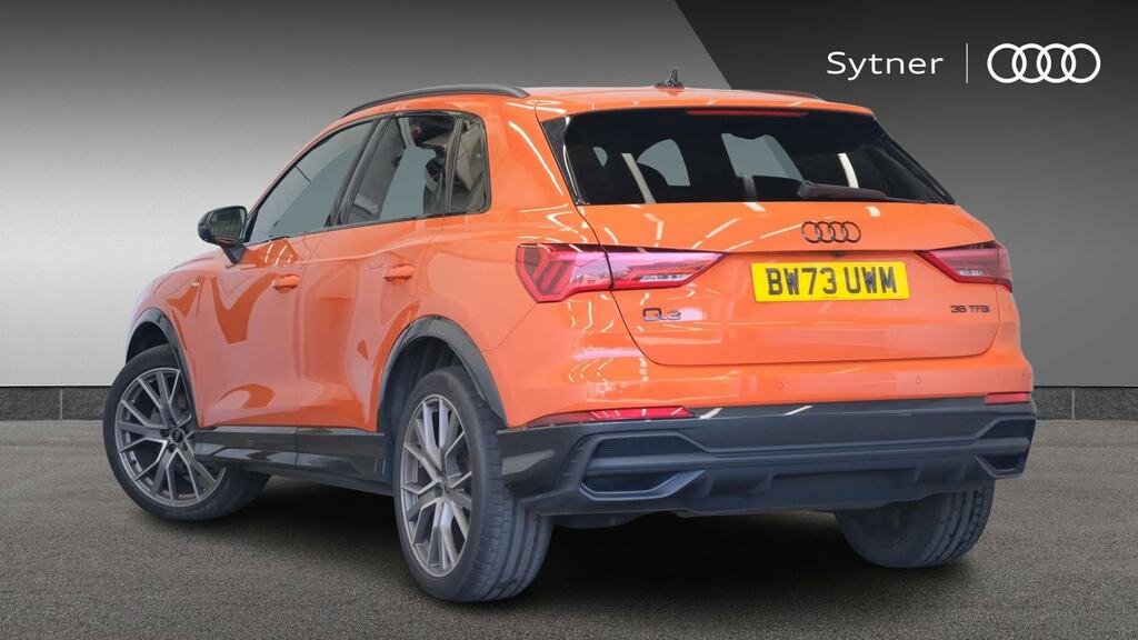 Audi Q3 35 Tfsi Black Edition Tech Pro BW73UWM Orange #3