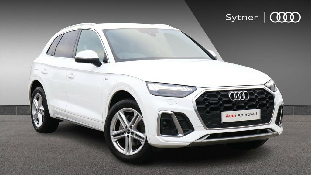 Audi Q5 40 Tdi Quattro S Line S Tronic Cs White