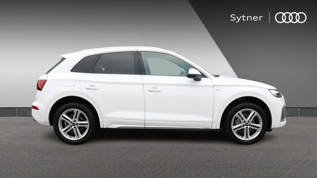 Audi Q5 40 Tdi Quattro S Line S Tronic Cs YG23WNV White #4