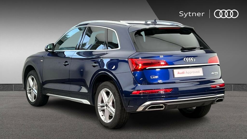Audi Q5 45 Tfsi Quattro S Line S Tronic ET23JGY Blue #3