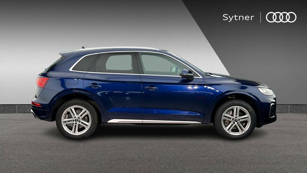 Audi Q5 45 Tfsi Quattro S Line S Tronic ET23JGY Blue #4