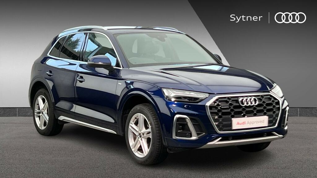 Audi Q5 45 Tfsi Quattro S Line S Tronic Blue