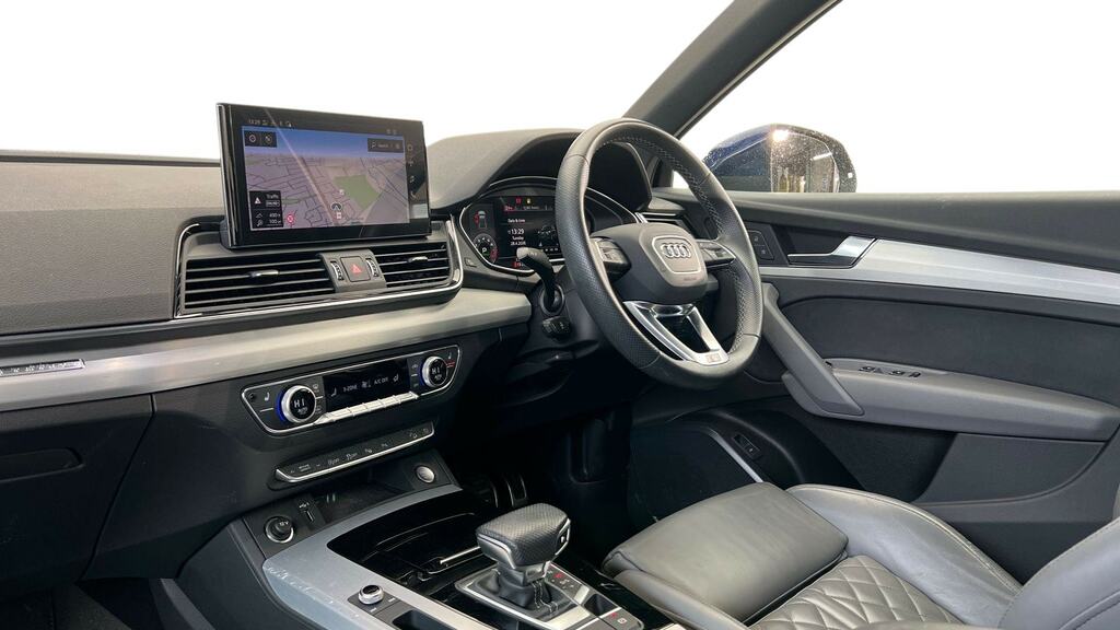 Audi Q5 45 Tfsi Quattro S Line S Tronic ET23JGY Blue #2