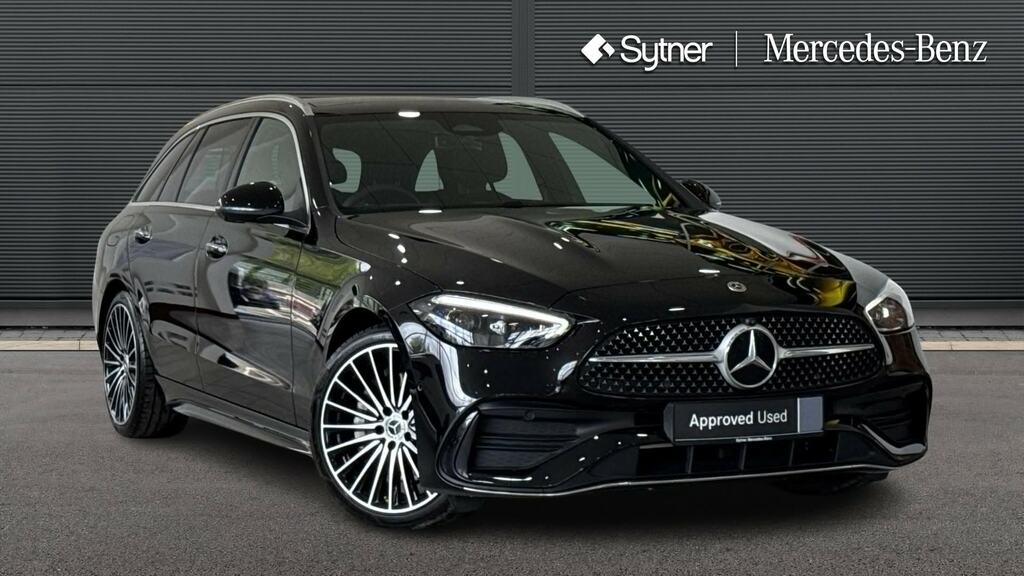 Mercedes-Benz C Class C220d Amg Line Premium Plus 9G-tronic Black