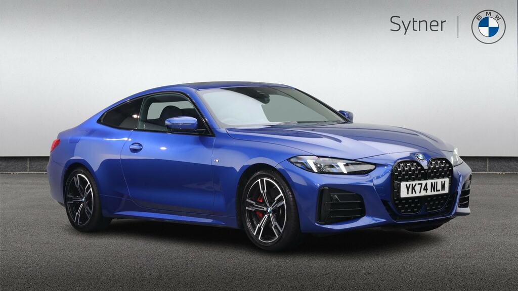 BMW 4 Series Gran Coupe 420I M Sport Step Techpro Pack Blue