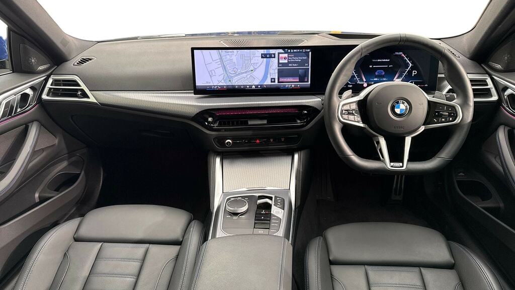 BMW 4 Series Gran Coupe 420I M Sport Step Techpro Pack YK74NLW Blue #4