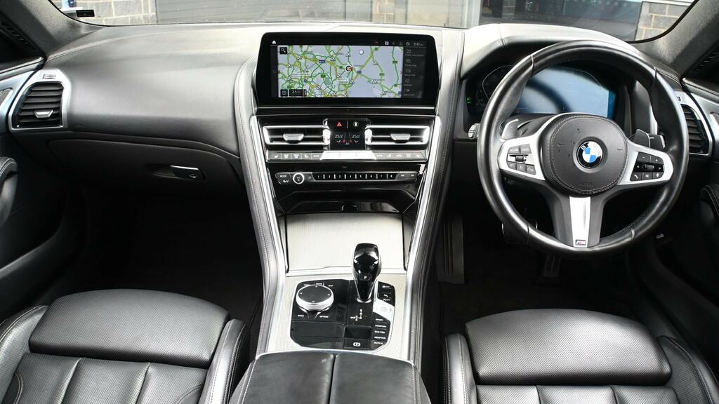 BMW 8 Series Gran Coupe 840I M Sport HF23OLE Black #4