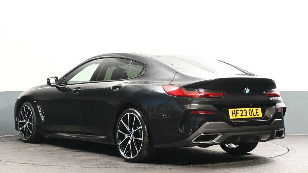 BMW 8 Series Gran Coupe 840I M Sport HF23OLE Black #2