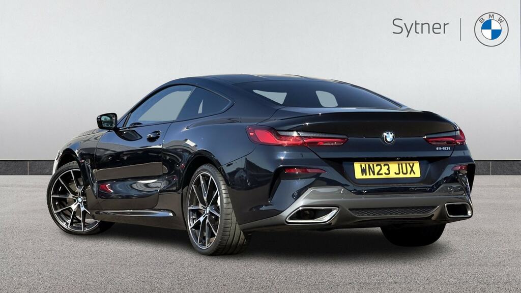 BMW 8 Series Gran Coupe 840I M Sport WN23JUX Black #2