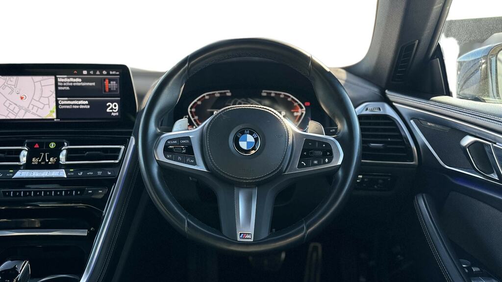 BMW 8 Series Gran Coupe 840I M Sport WN23JUX Black #5