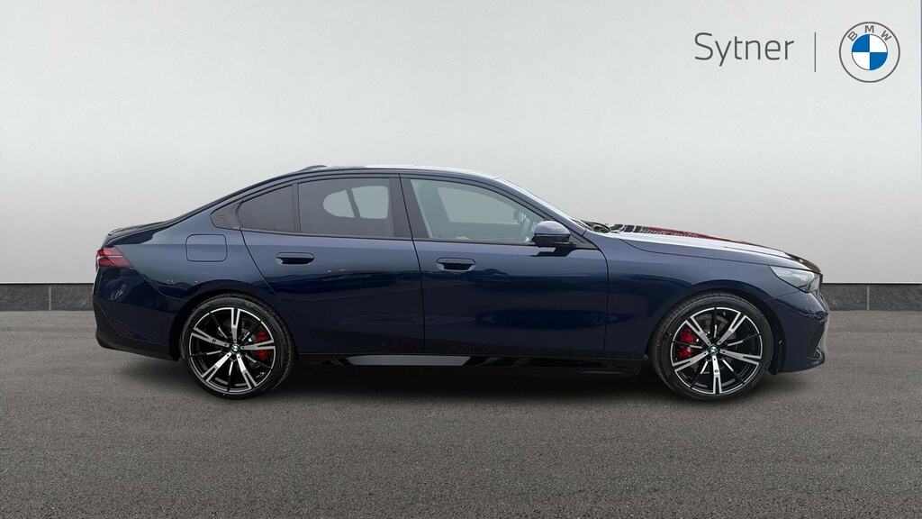 BMW 5 Series 530E M Sport Pro VO26OLM Blue #3