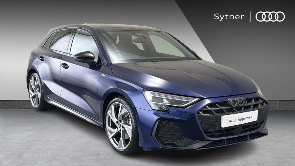 Audi A3 1.5 Tfsi 150 Black Ed S Tronic Tech Pack Blue